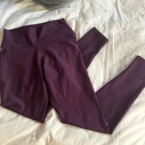 Purple Alo leggings